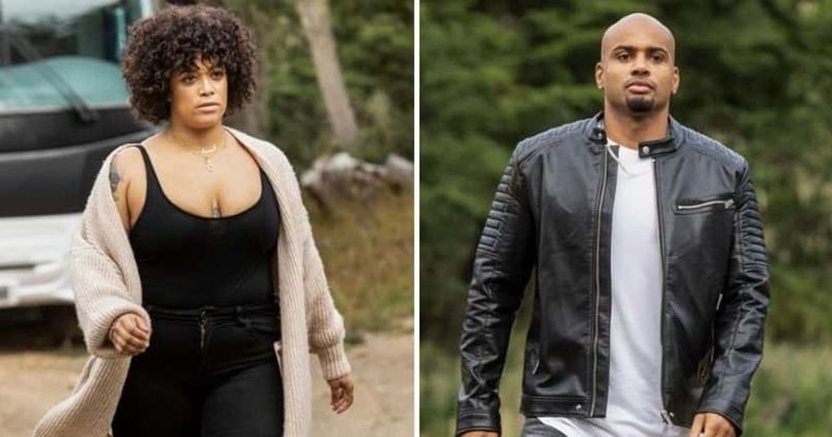 Aneesa Ferreira and Darrell Taylor from 'The Challenge: All Stars' (MTV)