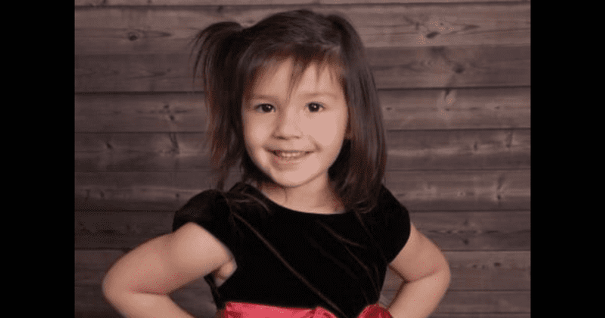 Oakley Carlson, 5, is missing after being returned to her biological parents in November 2019 (Grays Harbor Sheriff's Office)