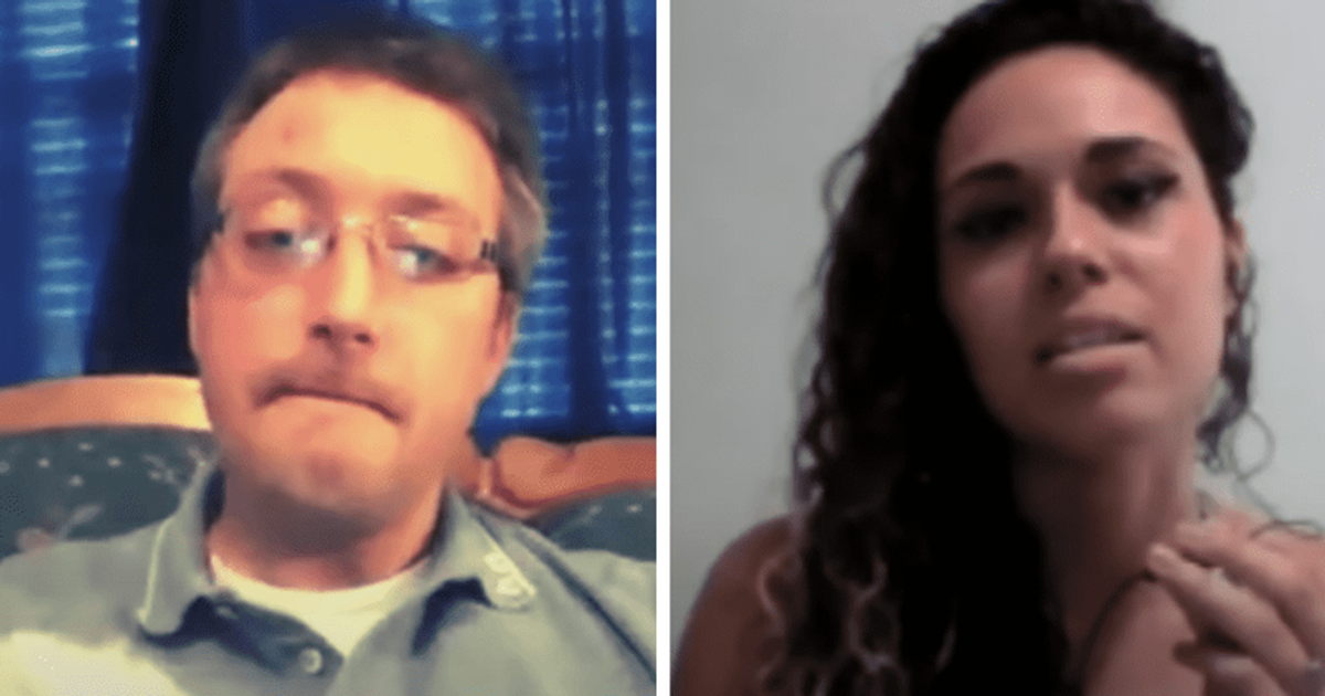 '90 Day Fiance' star Jason Hitch who appeared on the show with Cassia Tavares (R) in 2014, died of Covid related complications on December 14 (TLC)