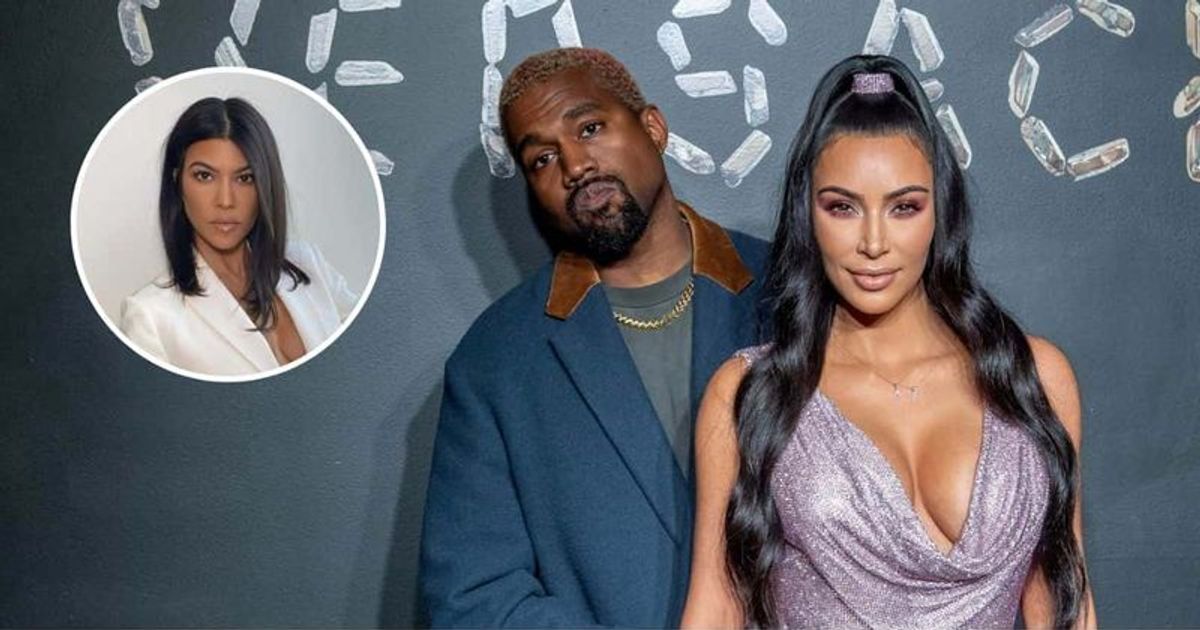 Rapper Kanye West wants to reconcile with ex Kim Kardashian with the help of her sister Kourtney Kardashian (Kourtney Kardashian Barker/Instagram, Roy Rochlin/Getty Images)