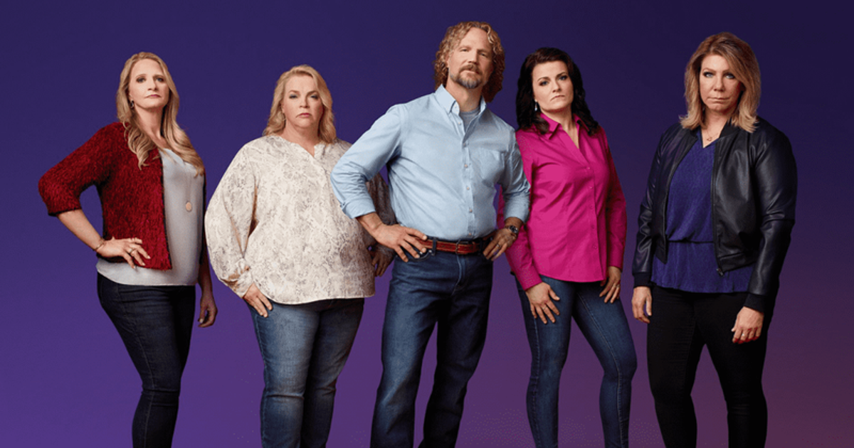 'Sister Wives' stars Christine, Janelle, Kody, Robyn, and Meri Brown (TLC)