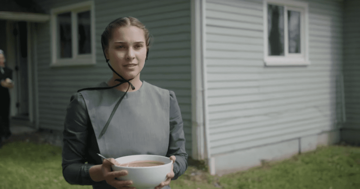 'An Amish Sin's cast member Dylan Ratzlaff (Lifetime)