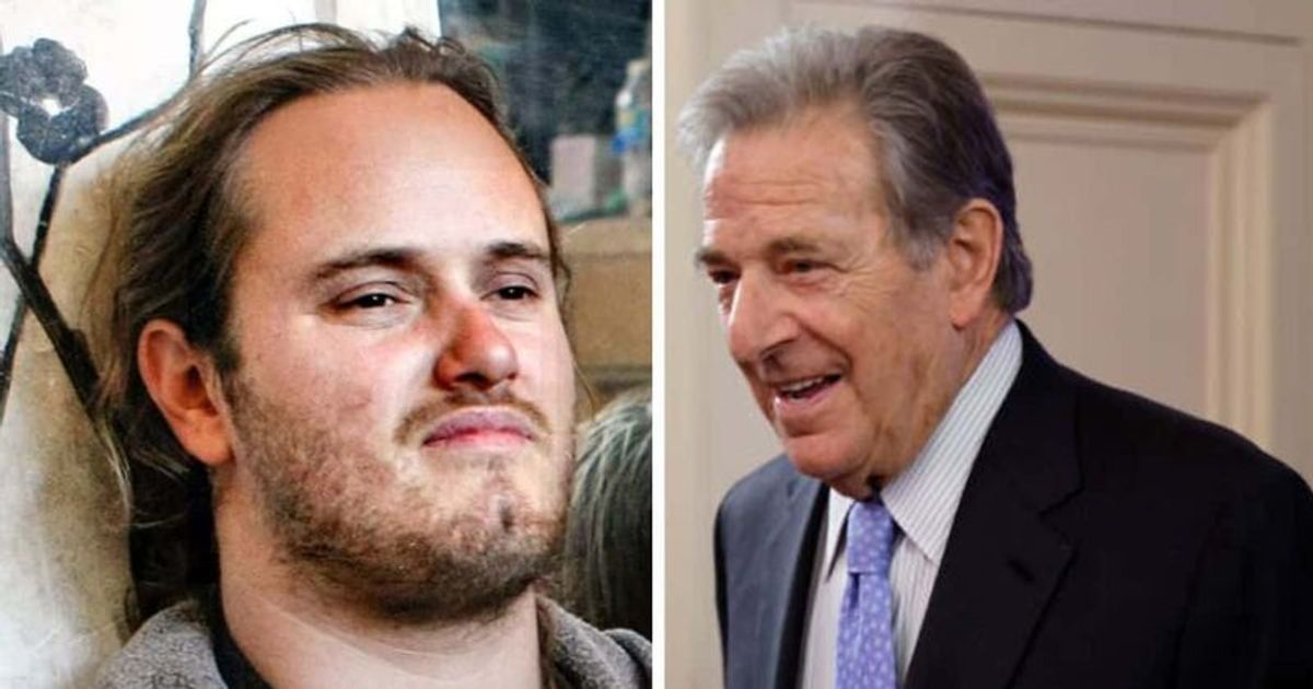 David DePape (L) reportedly brutally attacked Paul Pelosi (R) with a hammer (Inside Edition screenshot/YouTube and Chip Somodevilla/Getty Images)
