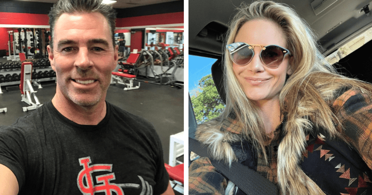 Jim Edmonds is not pleased that Meghan King left their children in the care of a nanny while she left for a retreat (Instagram/@jimedmonds15, @meghanking)