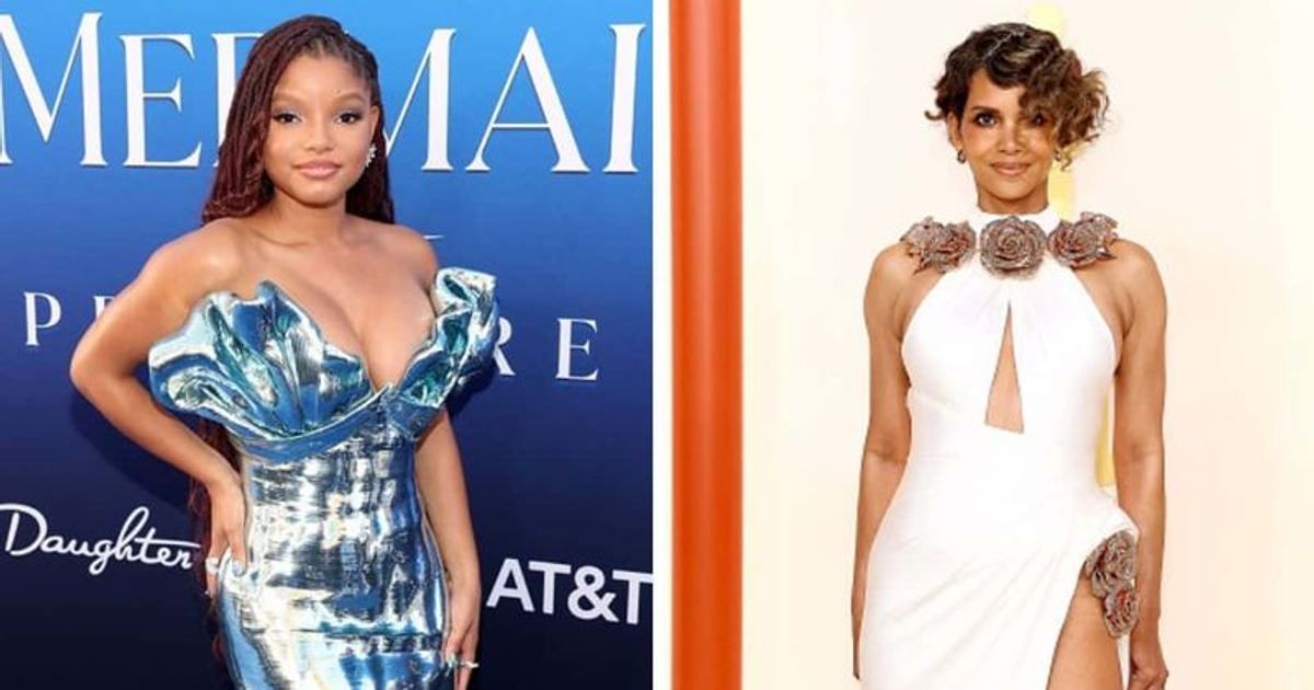 When Halle Berry came in support of Halle Bailey (Jesse Grant/Getty Images for Disney and Arturo Holmes/Getty Images )