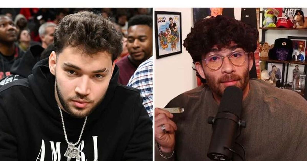 HasanAbi responded to the suspension by branding Adin Ross a 'gremlin' (@hasanabi, @adinross/Twitter)