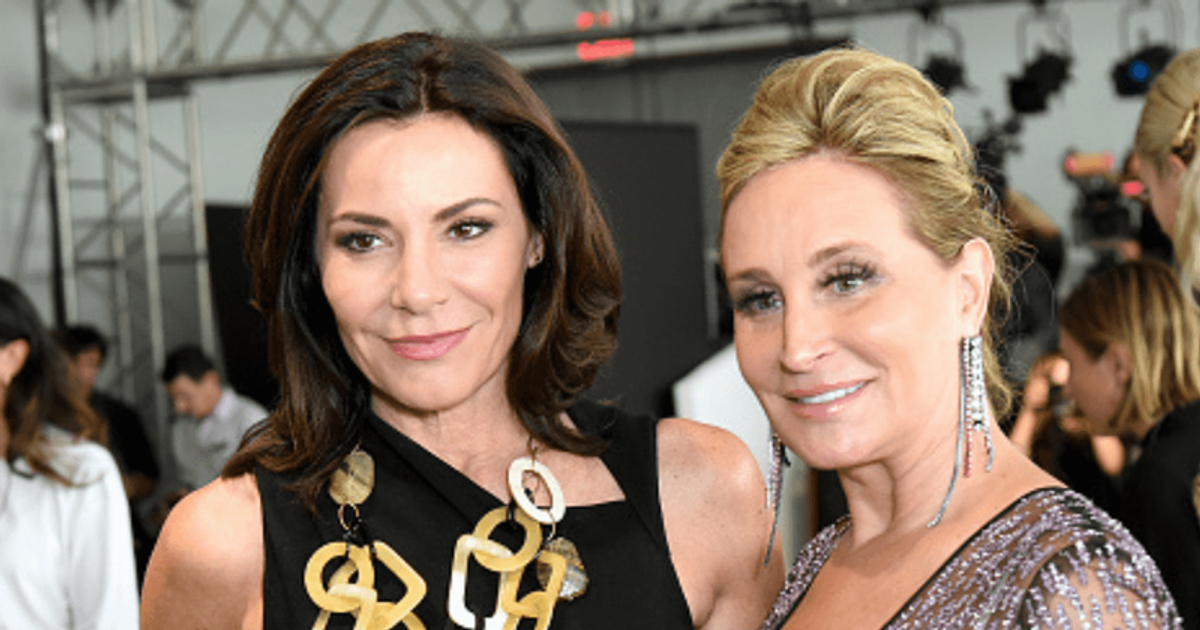 Sonja Morgan and Luann Lesseps were mocked for mispronouncing 'Luann & Sonja: Welcome to Crappie Lake', which is the name of their show (Yuchen Liao/Getty Images for NYFW: The Shows)