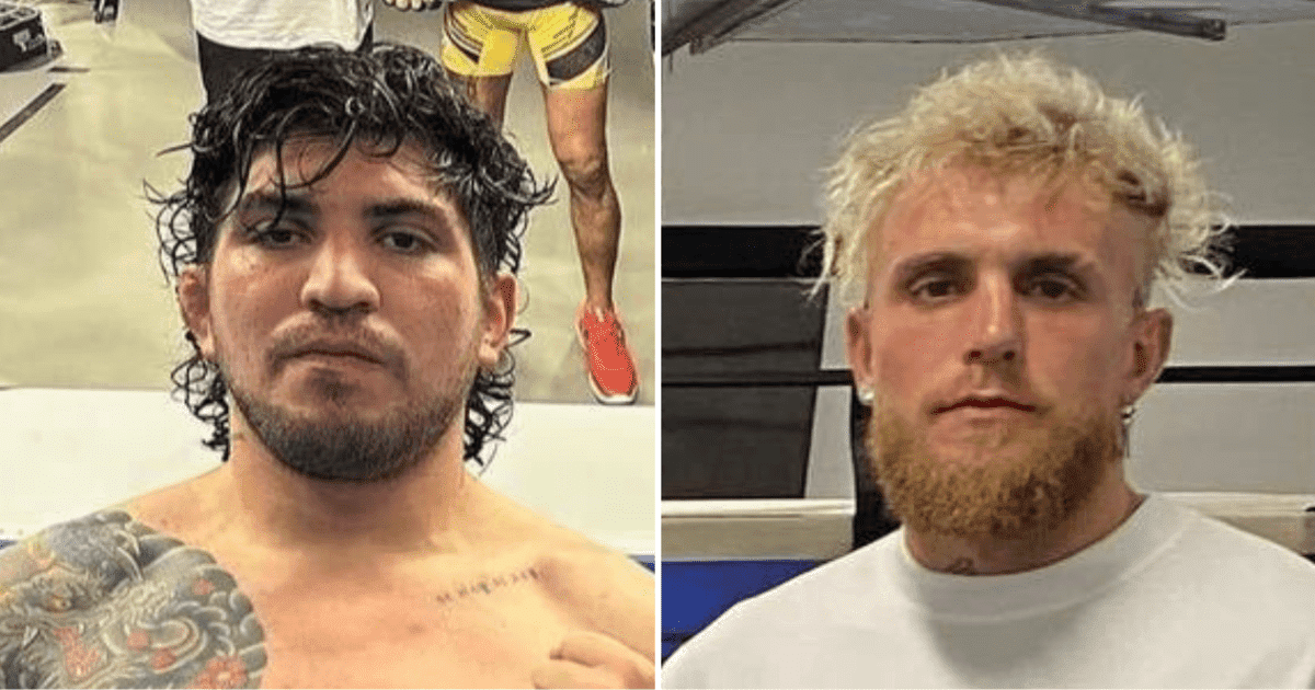 Dillon Danis took a jibe at Jake Paul ahead of his fight with the boxer's brother (@dillondanis, @jakepaul/Instagram)