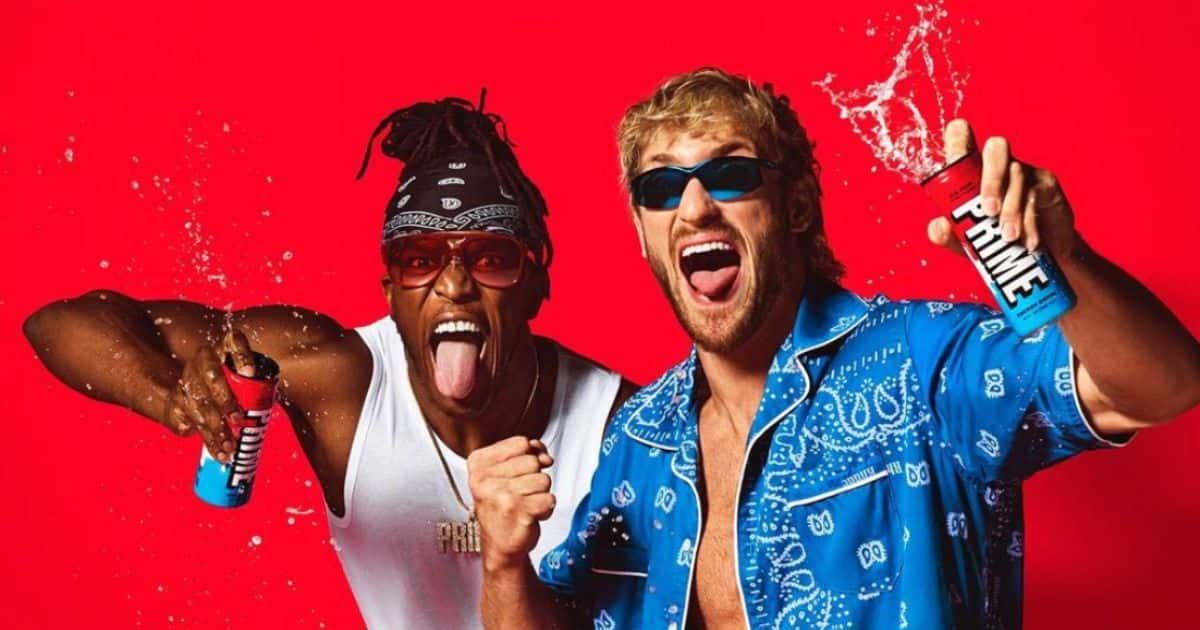 KSI and Logan Paul faced off their opponents on October 14 (Instagram/@drinkprime)