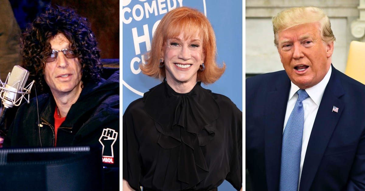 From legitimate concerns to trivial tiffs, Howard Stern, Kathy Griffin, and Donald Trump are few of the celebs who have faced talk show bans for a variety of reasons (Getty Images)