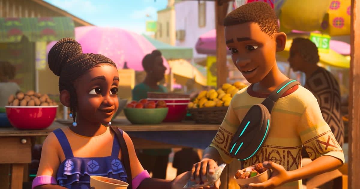 A still from 'Iwájú' (@Disney+)