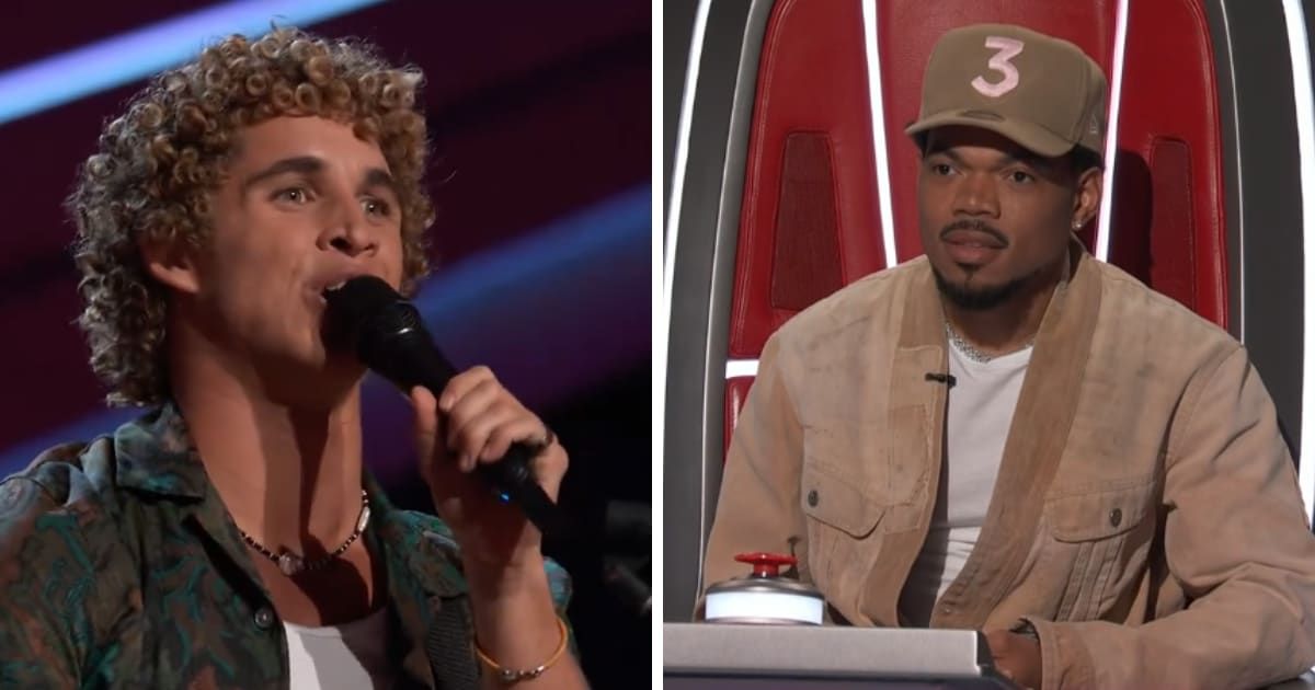 'The Voice' Season 25 fans criticized Chance the Rapper's decision to turn for Gabriel Goes (NBC)