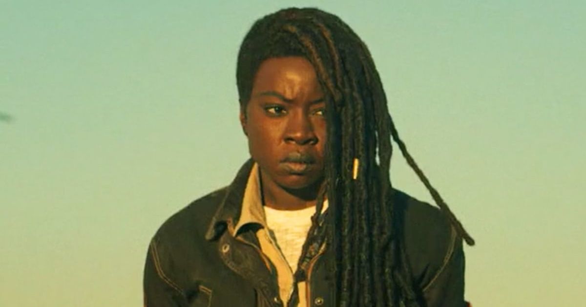 Danai Gurira as Michonne in a still from 'The Walking Dead: The Ones Who Live' (@AMC)