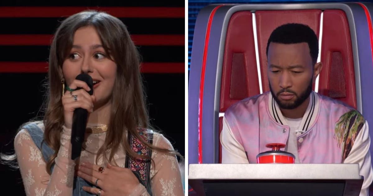'The Voice' judge John Legend didn't turn his chair for Anya True (YouTube/The Voice)