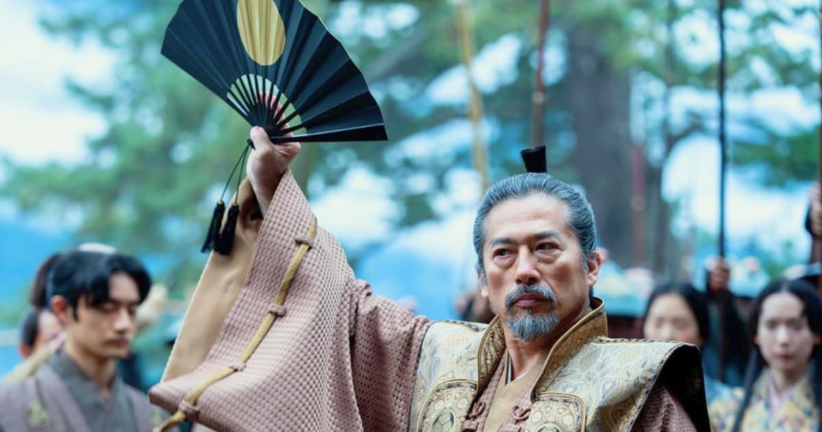 Hiroyuki Sanada as Lord Yoshii Toranaga in a still from 'Shōgun' (@FX)