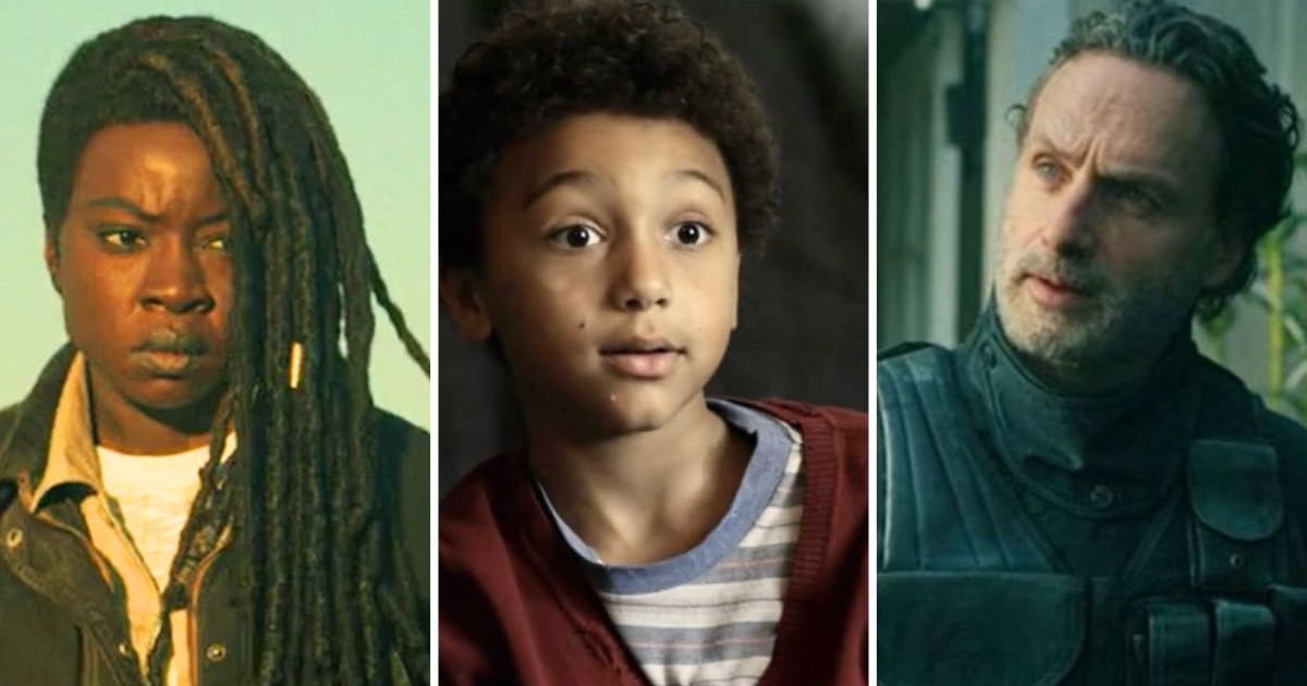 Stills from 'The Walking Dead' and 'The Ones Who Live' (@AMC)