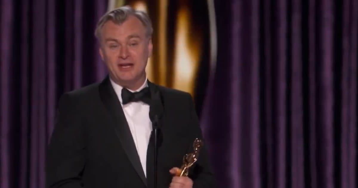Christopher Nolan got Best Director award for 'Oppenheimer' at Oscars 2024 (ABC)