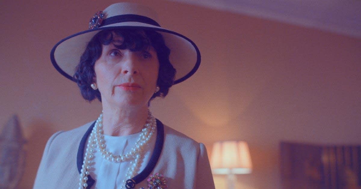 Juliette Binoche as Coco Chanel in a still from 'The New Look' (@Apple TV+)