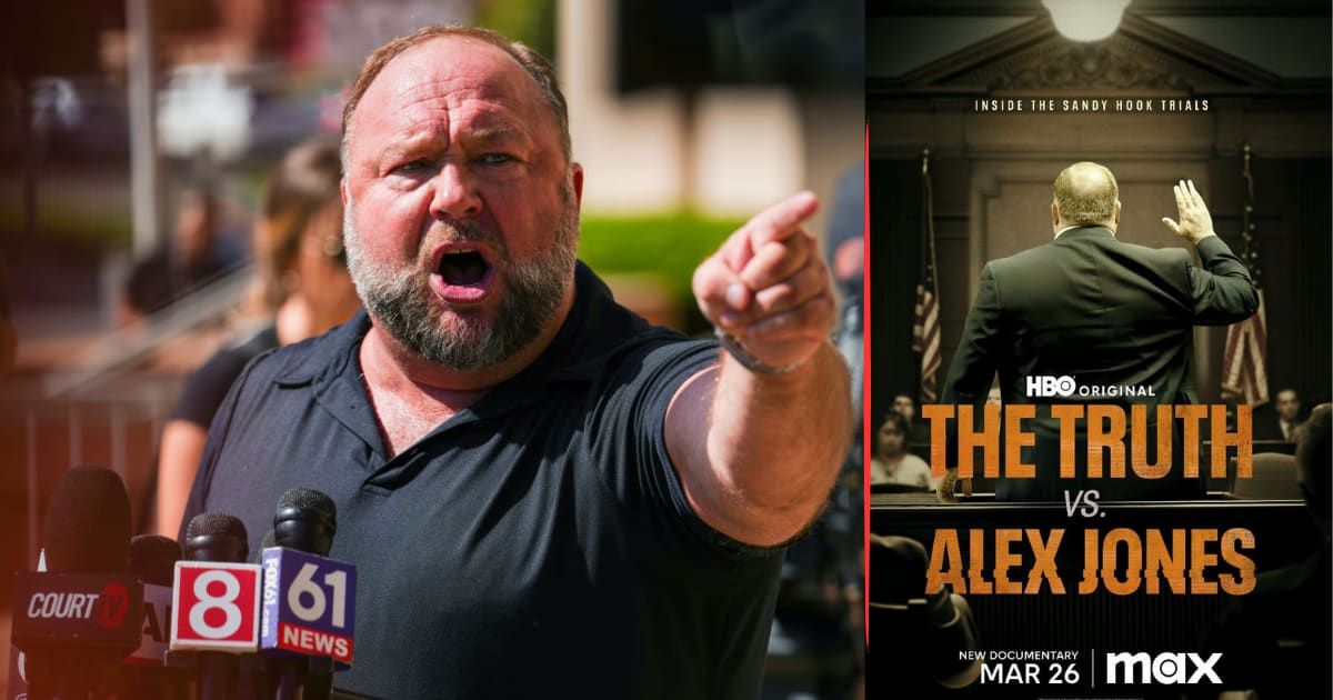 'The Truth vs. Alex Jones' is directed by BAFTA and Emmy-winning filmmaker Dan Reed. (Photo by Joe Buglewicz/Getty Images)