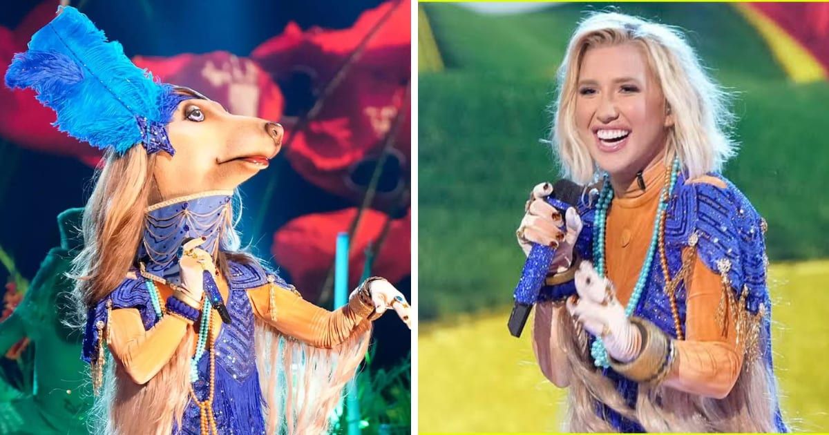 Savannah Chrisley is under Afghan Hound Mask (FOX)