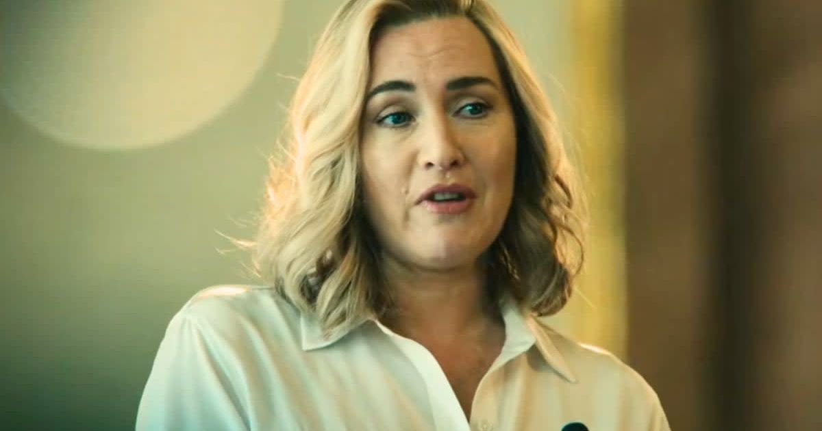 Kate Winslet as Chancellor Elena Vernham in 'The Regime' (@HBO)