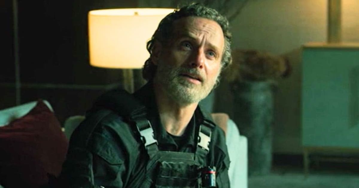 Andrew Lincoln as Rick Grimes in a still from 'The Walking Dead: The Ones Who Live' (@AMC)