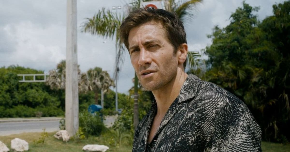 Jake Gyllenhaal as Elwood Dalton in a still from 'Road House' (@Prime Video)