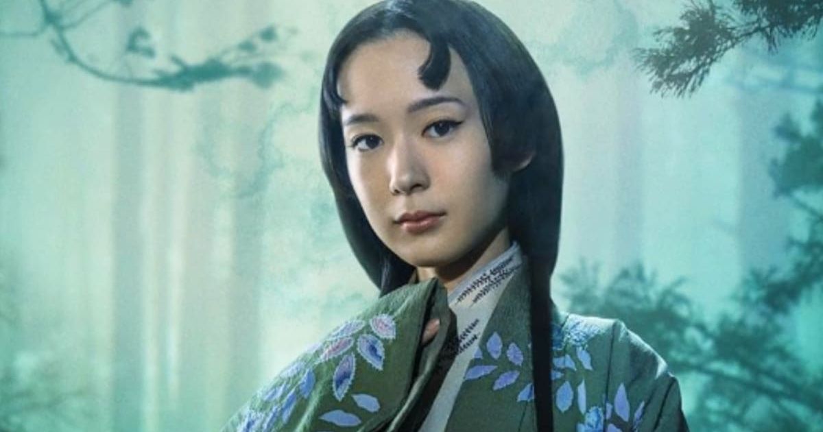 Moeka Hoshi as Usami Fuji in a still from 'Shōgun' (@FX)
