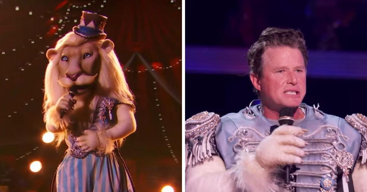 Billy Bush is under Sir Lion mask on 'The Masked Singer' Season 11 (YouTube/ The Masked Singer)