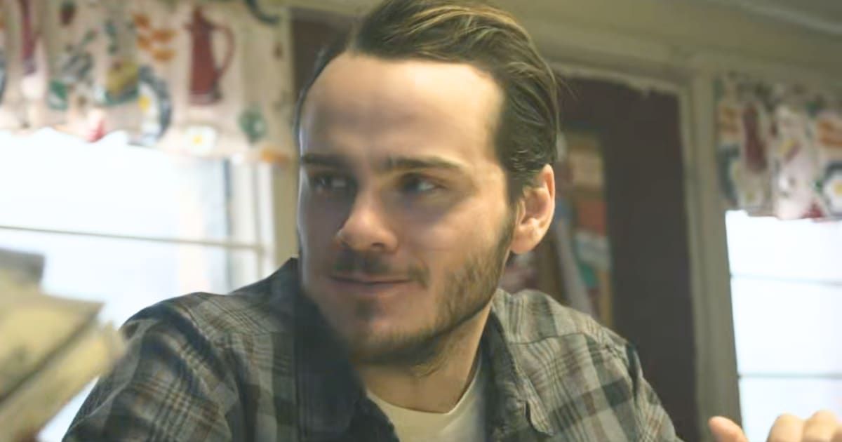 Alex Neustaedter as Billy Poe in a still from 'American Rust: Broken Justice' (@Prime Video)