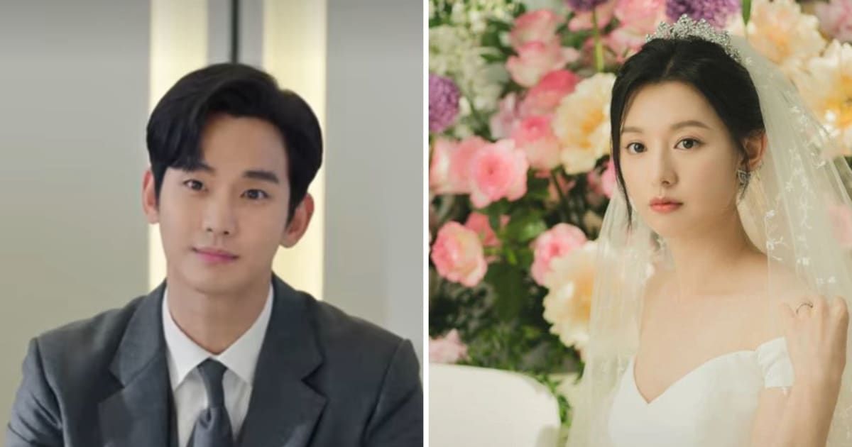 In Episode 7 of 'Queen of Tears', Hong Hae-in signs divorce papers (@Netflix)