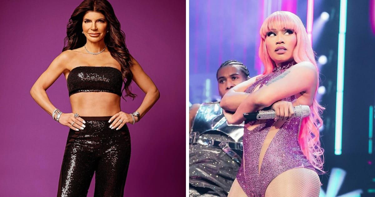 'RHONJ' star Teresa Giudice shares a new snap with rap queen Nicki Minaj (Instagram/@teresagiudice, @nickiminaj)