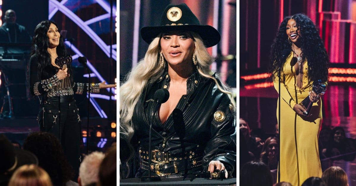 Cher, Beyonce, and SZA took home the 2024 iHeartRadio Music Awards (X/iHeartRadio)