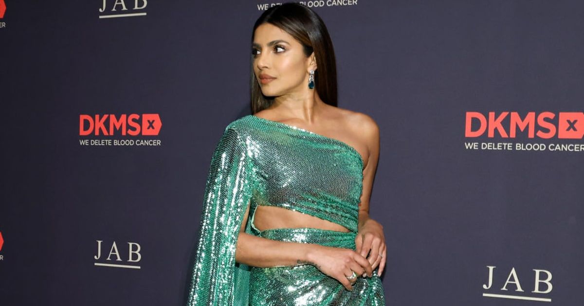 Priyanka Chopra Jonas attends the 2023 DKMS Gala at Cipriani Wall Street on October 19, 2023 in New York City. (Photo by Taylor Hill/WireImage)