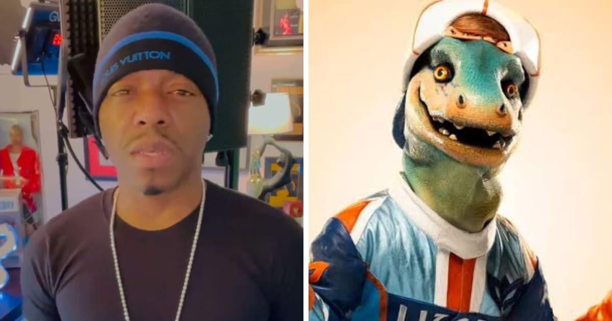 Sisqó is rumoured to be under Lizard mask in 'The Masked Singer' Season 11 (Instagram/@sisqo, @Fox)