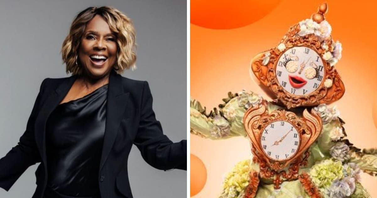 Thelma Houston rumored to be under the Clock mask in 'The Masked Singer' Season 11 (Instagram/ @thelmahoustonofficial, @Fox)