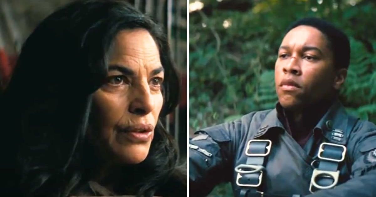 Maximus (Aaron Moten) and Moldaver's (Sarita Choudhury) fate surprisingly interweave in the epic finale of 'Fallout' (@primevideo)
