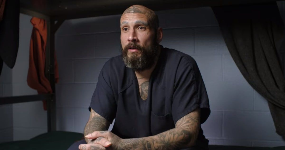 Daniel Gatlin, sometimes known as Crooks, from 'Unlocked: A Jail Experiment', was jailed once more following his release (@Netflix)