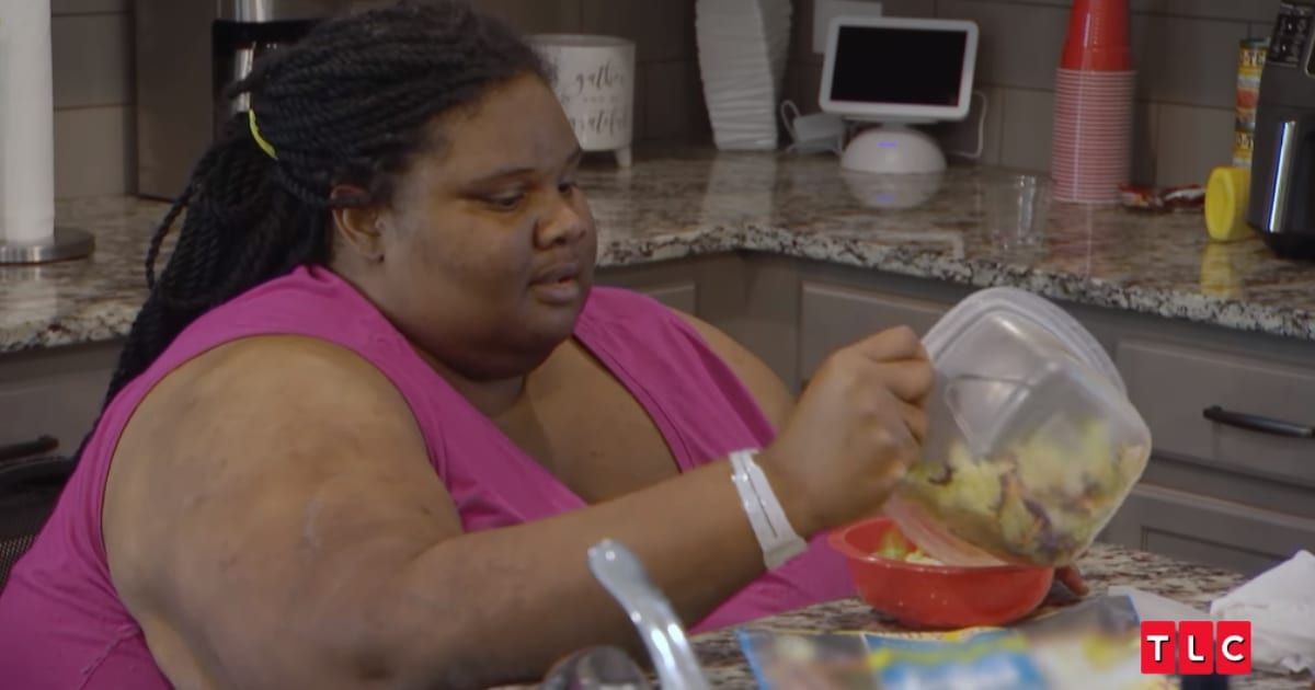 Shakyia Jackson persevered in working with Dr Now while facing great difficulties in 'My 600-lb Life' (Facebook/TLC)