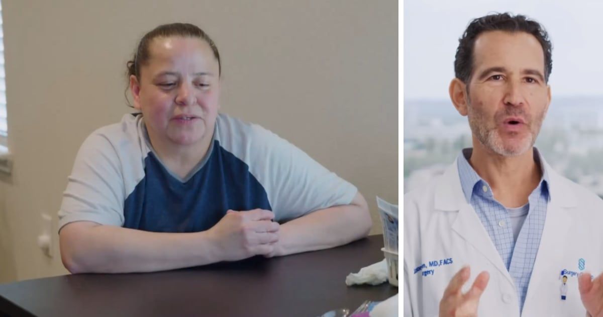 Dr Jason Cohen removes a golf-sized tumor from a patient, Claudia's buttocks (TLC)