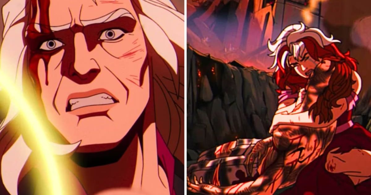 Fans are left heartbroken as Magneto and Gambit meet their fate in 'X-Men '97' (@Disney+)