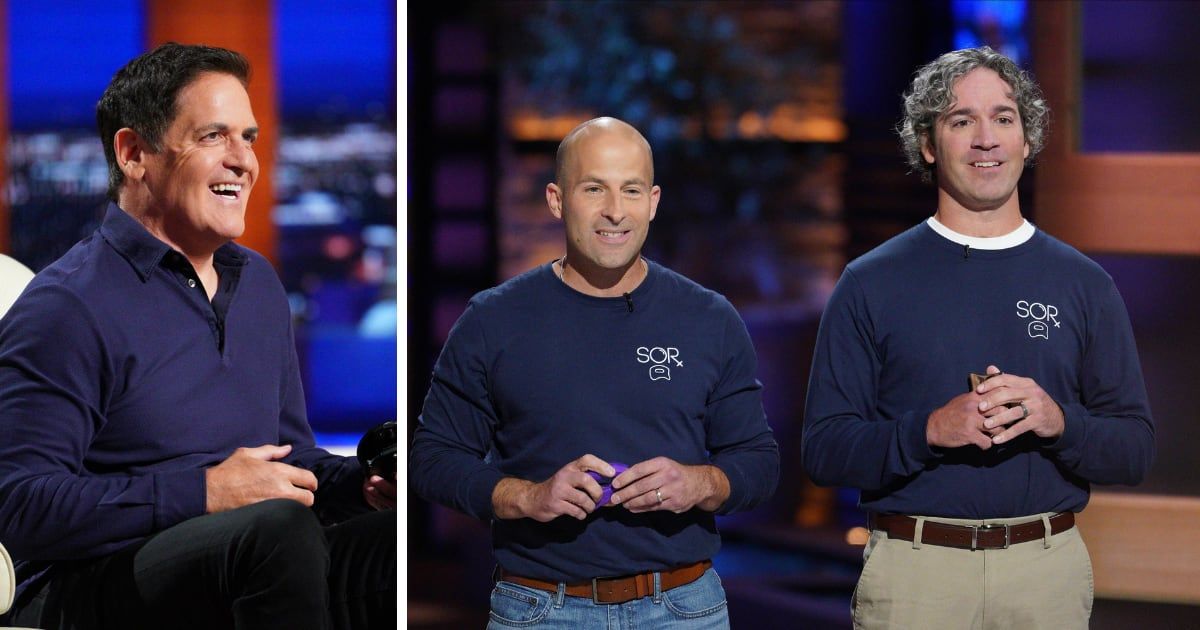 Mark Cuban gives a last-minute offer to SOR Soap founders after getting neck pain relieved in 'Shark Tank' Season 15 (ABC/ChristopherWillard)