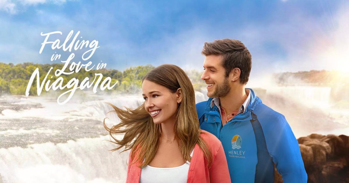 Heartbroken bride finds unexpected love at Niagara Falls in Hallmark's 'Falling in Love in Niagara' (@Hallmarkmedia)