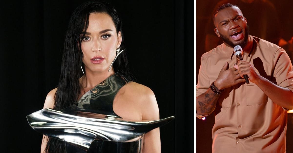 'American Idol' Season 22 judge Katy Perry top 'broke off' during Roman Collins' performance (Instagram/@katyperry/ABC/Eric McCandless)