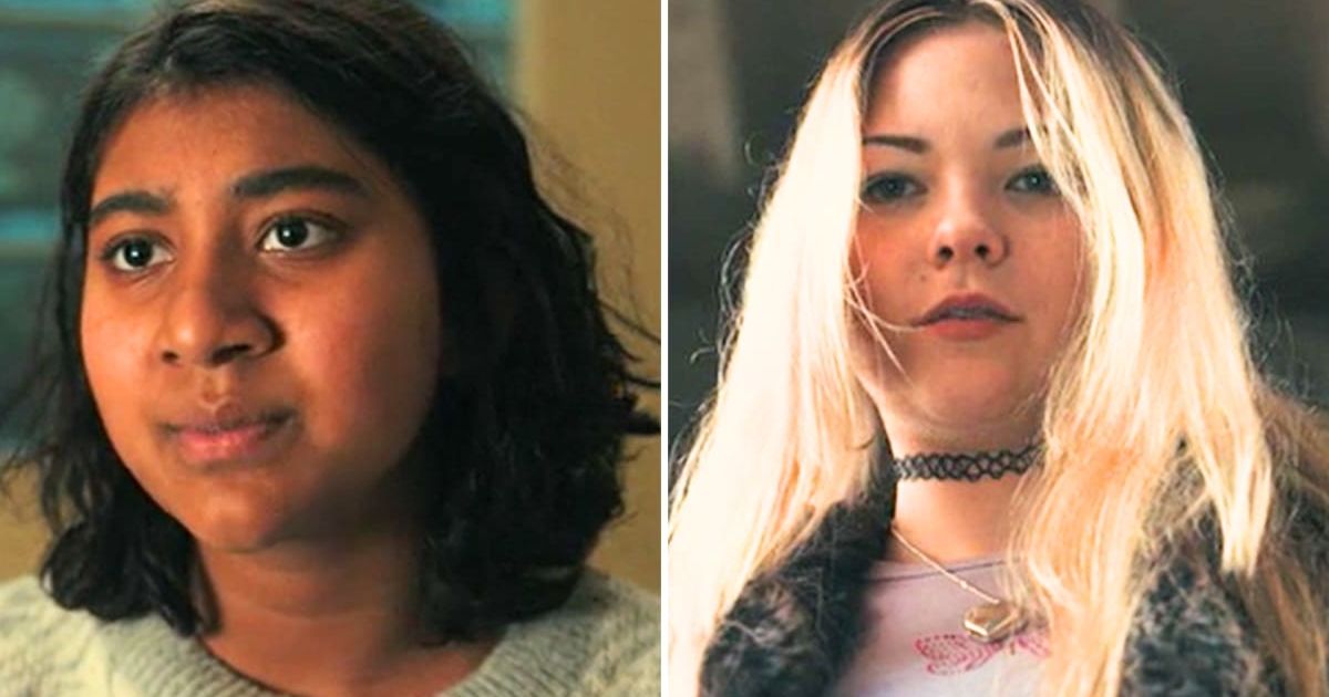 Reena Virk's death looms large over Josephine Bell, serving as a constant reminder of the irreversible damage caused by her actions in 'Under the Bridge' (@hulu)