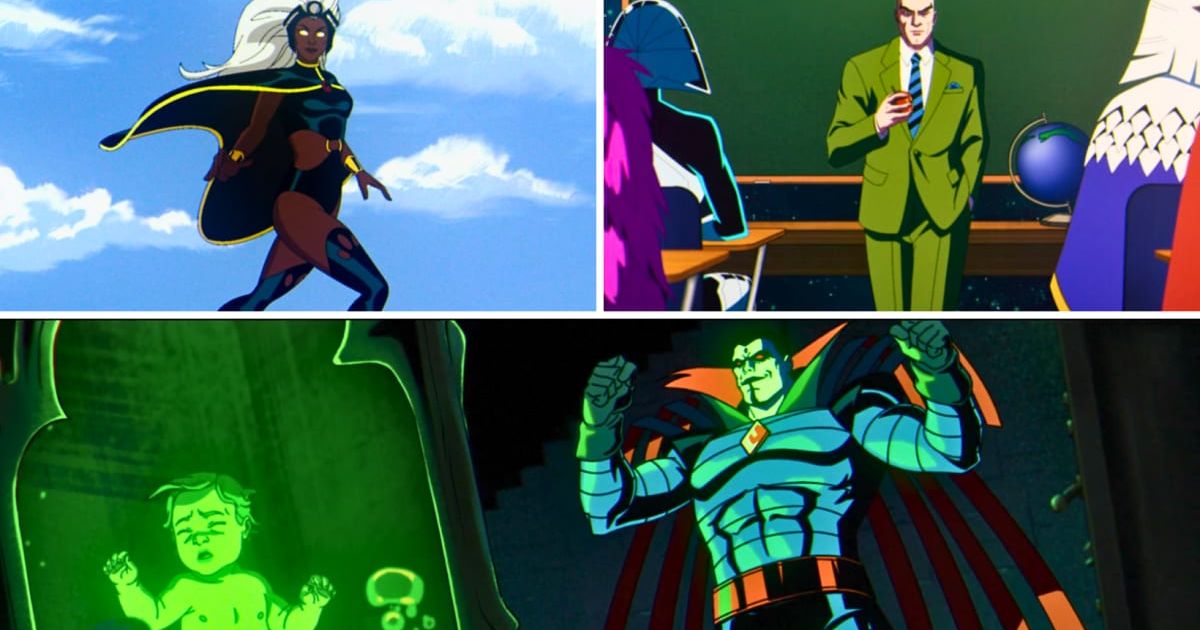 Storm and Professor X reunite with the X-Men to take on Mister Sinister (@disney+)
