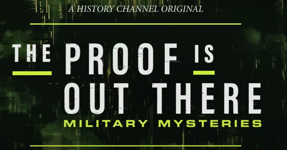 US Army intelligence analyst Ronnie Adkins and Marine Corps Reconnaissance veteran Rudy Reyes host 'The Proof is Out There: Military Mysteries' (YouTube/@history)