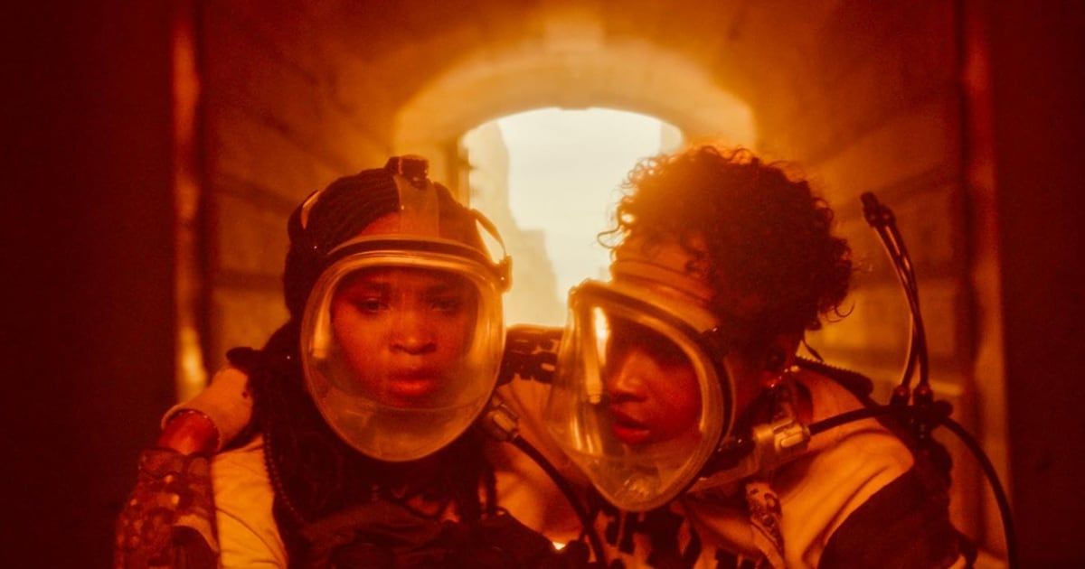 Maya and Zora fight for survival in the toxic atmosphere for a 'Breathe' of fresh air (@BreatheProductionsInc)