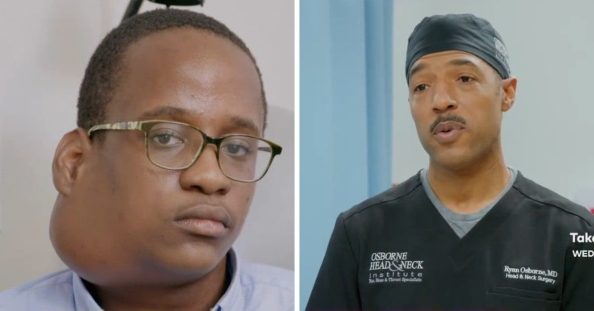 'Take My Tumor' star Dr Ryan F Osborne is treating 15-year-old Marcelo from Angola (@TLC)