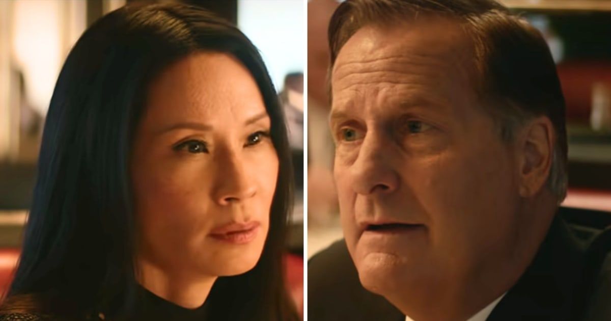 Charlie Croker chases Joyce Newman to dig dirt on Norman Bagovitch in 'A Man in Full' Episode 4 (@netflix)